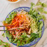 Vietnamese Rice Noodle Salad with Chicken