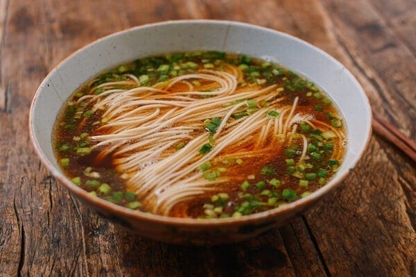 Yang Chun Noodle Soup, by thewoksoflife.com