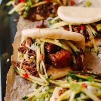 Instant Pot Braised Pork Buns, by thewoksoflife.com