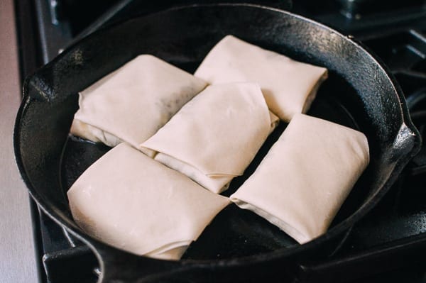 Chinese Garlic Chive "Boxes," by thewoksoflife.com