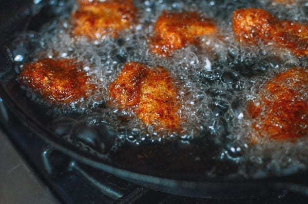 Homemade Chicken Nuggets with Sichuan Spices, by thewoksoflife.com