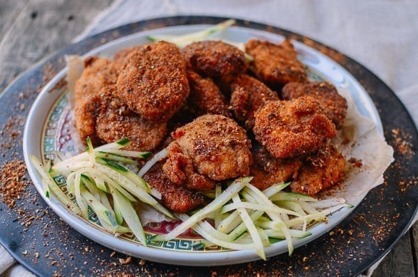 Homemade Chicken Nuggets with Sichuan Spices, by thewoksoflife.com