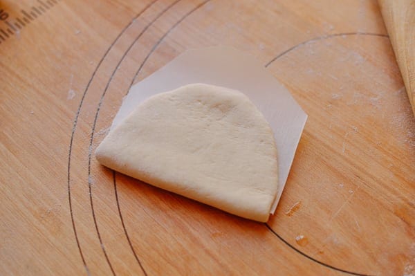 Steamed Lotus Leaf Buns, by thewoksoflife.com