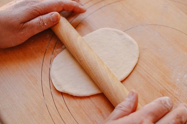 Steamed Lotus Leaf Buns, by thewoksoflife.com