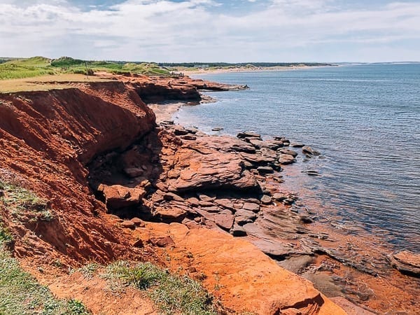 Prince Edward Island Canada - Red Cliffs and Potatoes by thewoksoflife.com