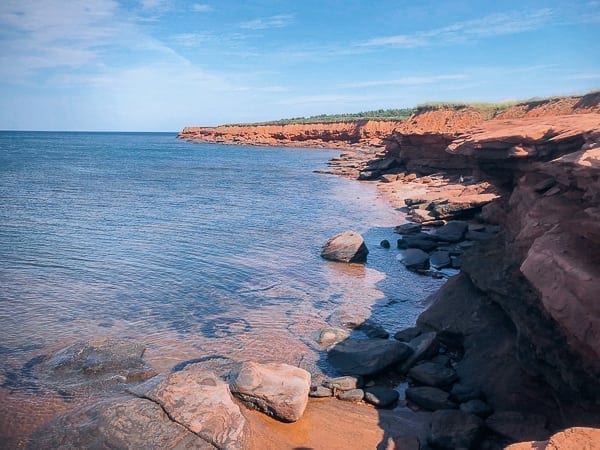 Prince Edward Island Canada - Red Cliffs and Potatoes by thewoksoflife.com