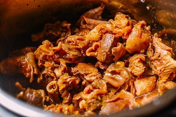 Instant Pot Braised Curry Beef, by thewoksoflife.com