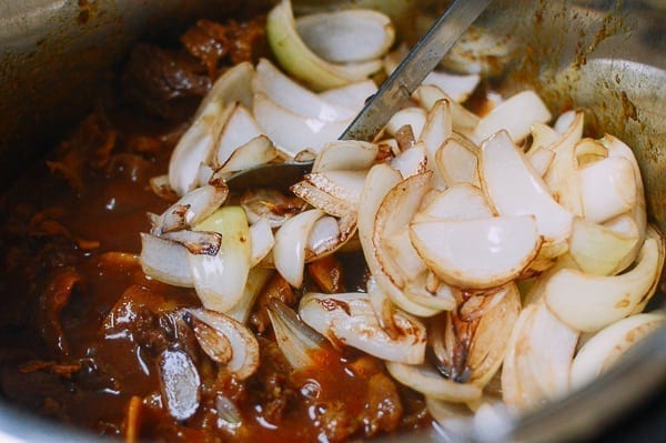 Instant Pot Braised Curry Beef, by thewoksoflife.com