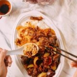 Instant Pot Braised Curry Beef, by thewoksoflife.com