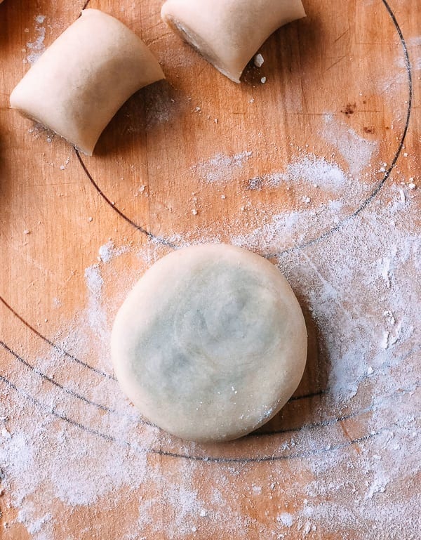 Su-Style Red Bean Mooncakes, by thewoksoflife.com
