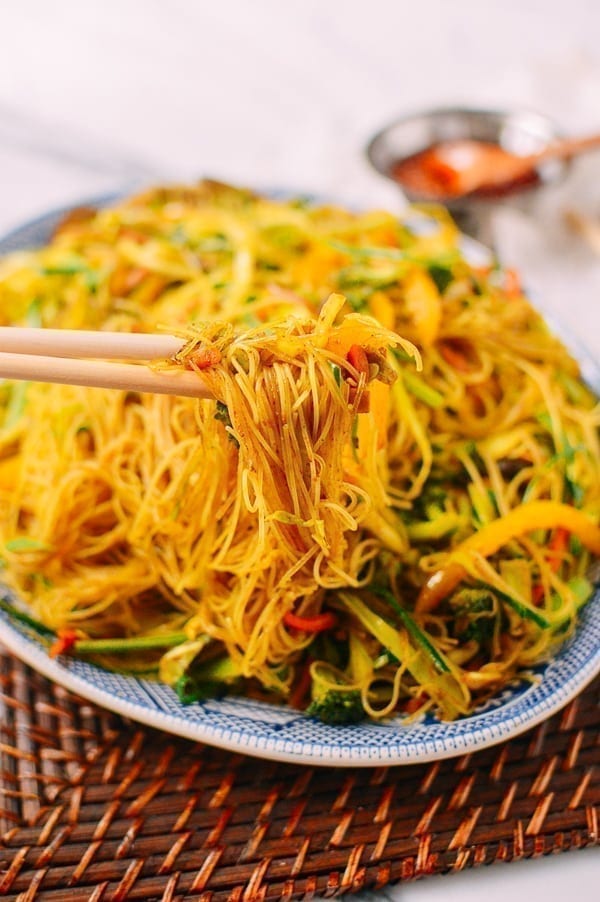Vegetarian Singapore Noodles