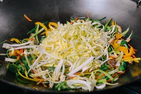 Vegetarian Singapore Noodles, by thewoksoflife.com