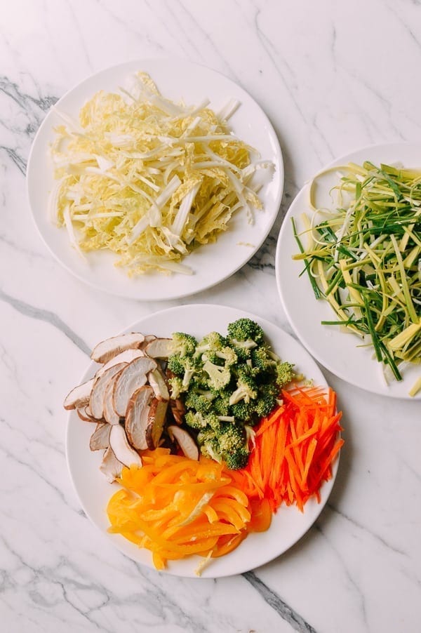 Vegetarian Singapore Noodles, by thewoksoflife.com