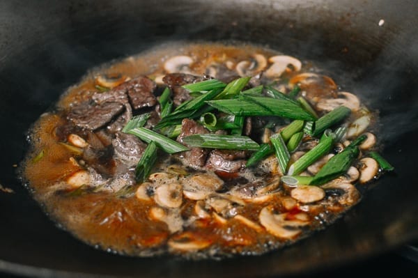 Beef and Mushroom Stir-Fry Rice Plate, by thewoksoflife.com