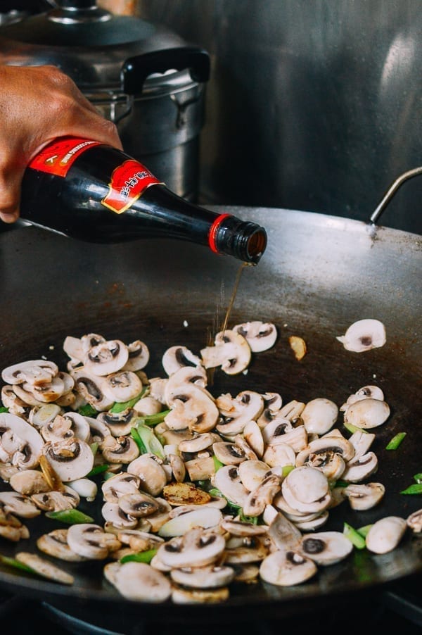 Beef and Mushroom Stir-Fry Rice Plate, by thewoksoflife.com