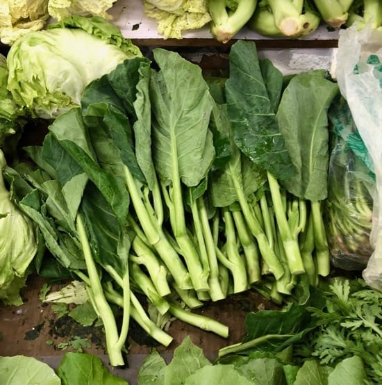 Chinese Vegetables: Chinese broccoli by thewoksoiflife.com