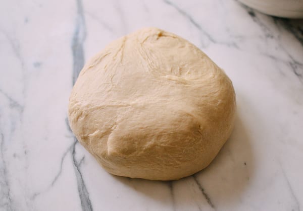 Chinese Pineapple Buns with Roast Pork Filling, by thewoksoflife.com