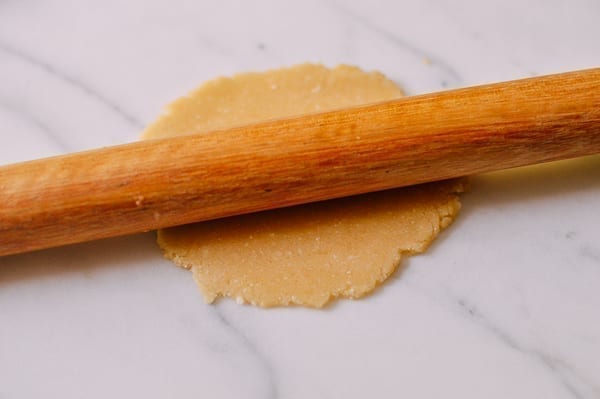 Chinese Pineapple Buns with Roast Pork Filling, by thewoksoflife.com