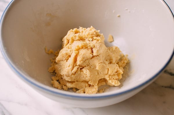 Chinese Pineapple Buns with Roast Pork Filling, by thewoksoflife.com