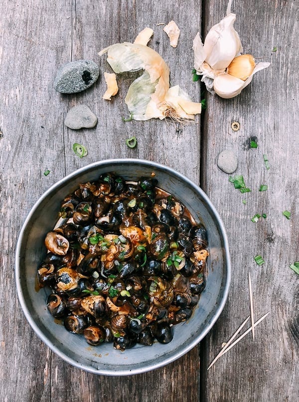 Cantonese-Style Periwinkle Snails in Black Bean Sauce