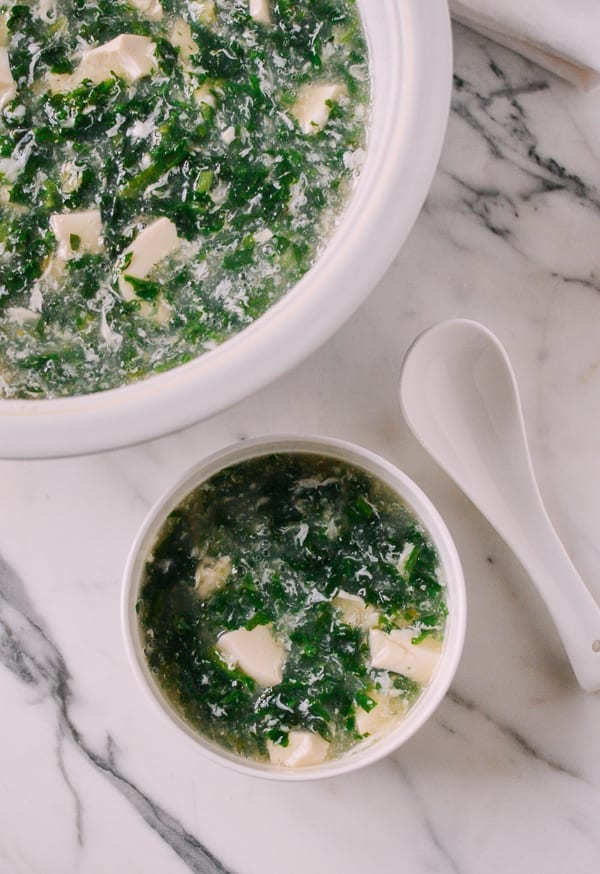 Shepherd’s Purse Tofu Soup