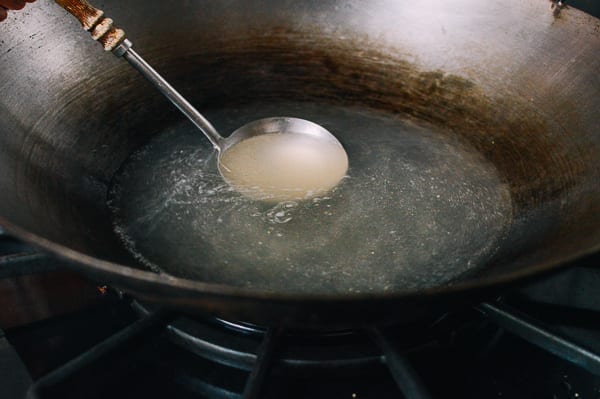 Shepherd's Purse Tofu Soup, by thewoksoflife.com
