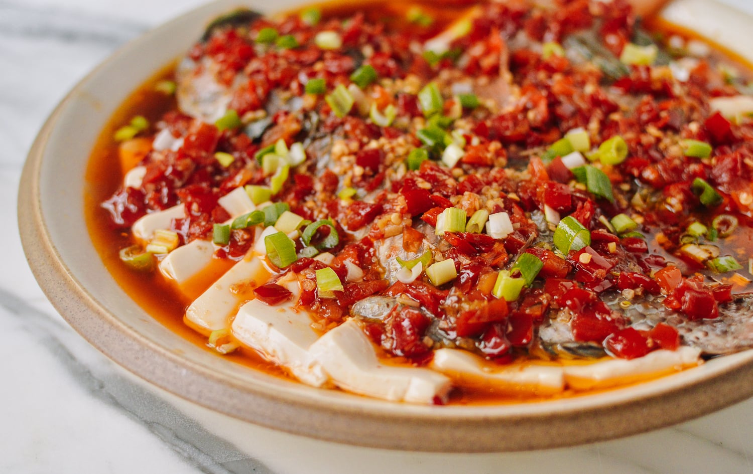 Steamed Tilapia: Hunan-Style Whole Fish, by thewoksoflife.com