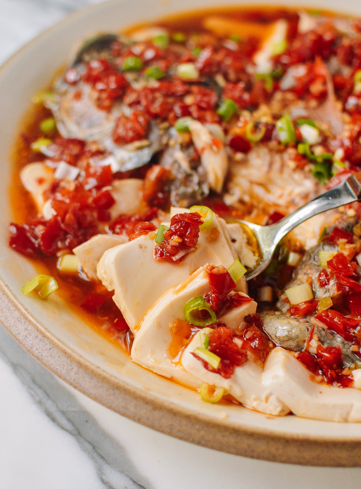 Steamed Tilapia: Hunan-Style Whole Fish, by thewoksoflife.com