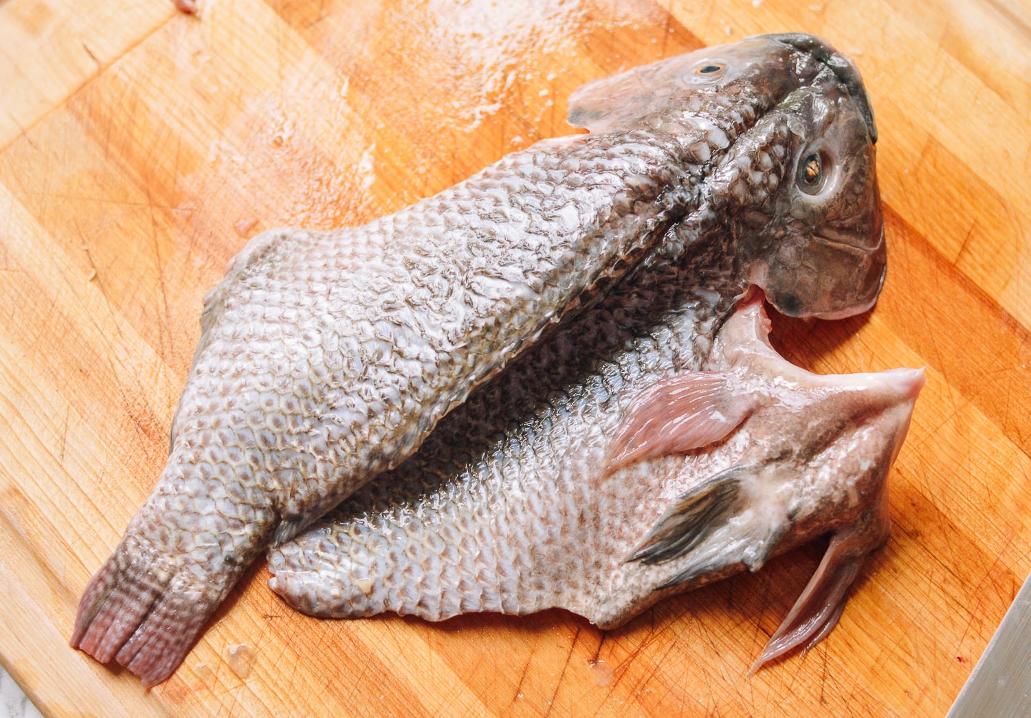 Steamed Tilapia: Hunan-Style Whole Fish, by thewoksoflife.com