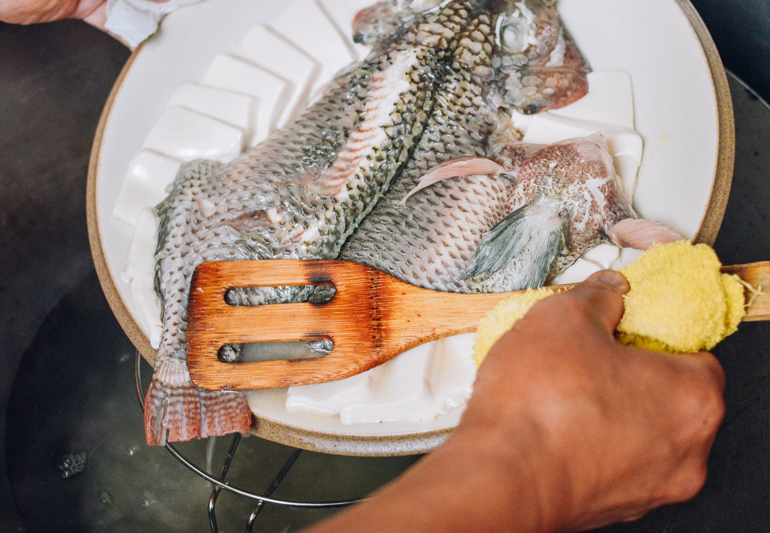 Steamed Tilapia: Hunan-Style Whole Fish, by thewoksoflife.com