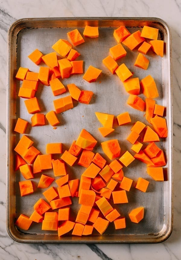 Thai Chicken Salad with Red Curry Butternut Squash, by thewoksoflife.com