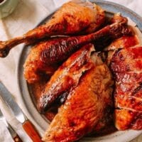 Honey Glazed Cantonese Turkey, by thewoksoflife.com