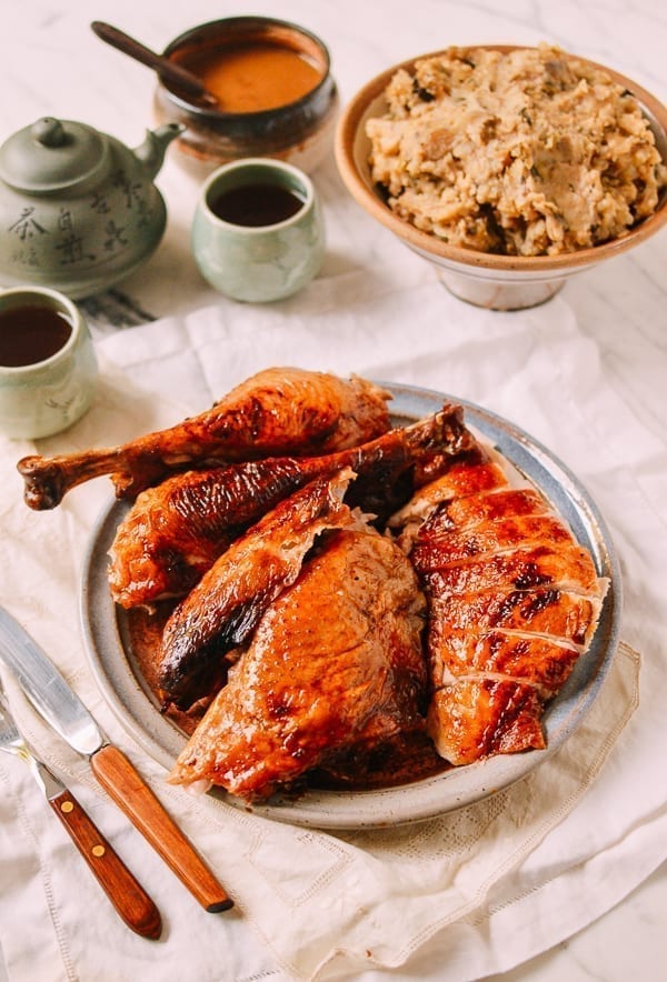 Honey Glazed Cantonese Turkey, by thewoksoflife.com