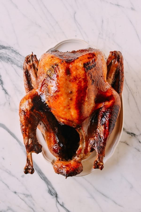 Honey Glazed Cantonese Turkey, by thewoksoflife.com