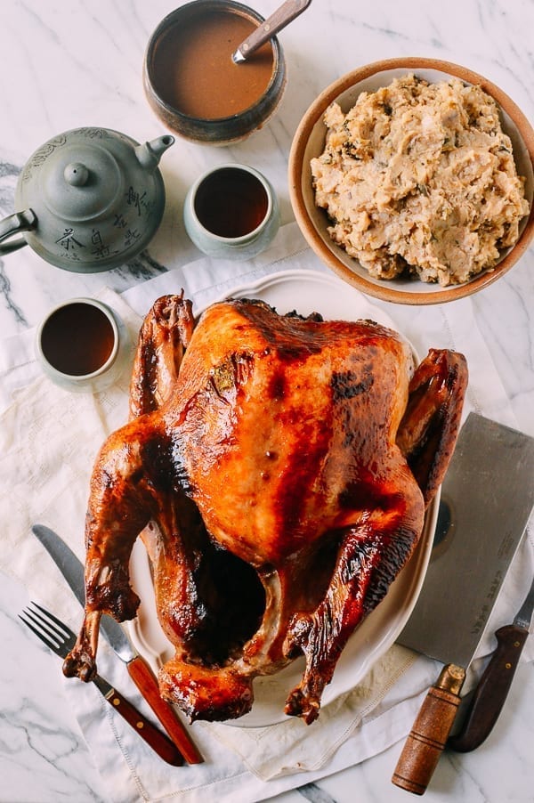 Honey Glazed Cantonese Turkey, by thewoksoflife.com