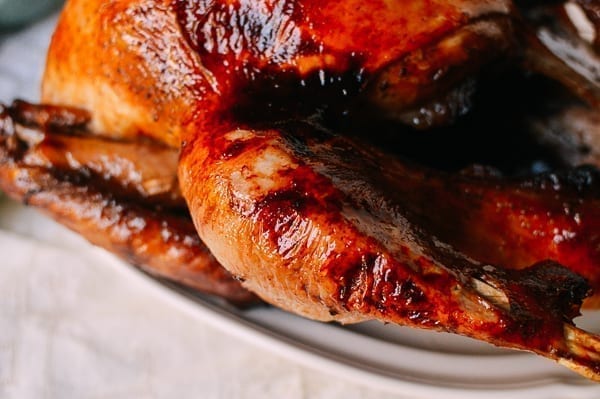 Honey Glazed Cantonese Turkey, by thewoksoflife.com