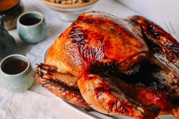 Honey Glazed Cantonese Turkey, by thewoksoflife.com