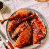 Honey Glazed Cantonese Turkey, by thewoksoflife.com