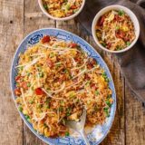 Chinese Sausage Fried Rice (Lop Cheung Chow Fan), by thewoksoflife.com