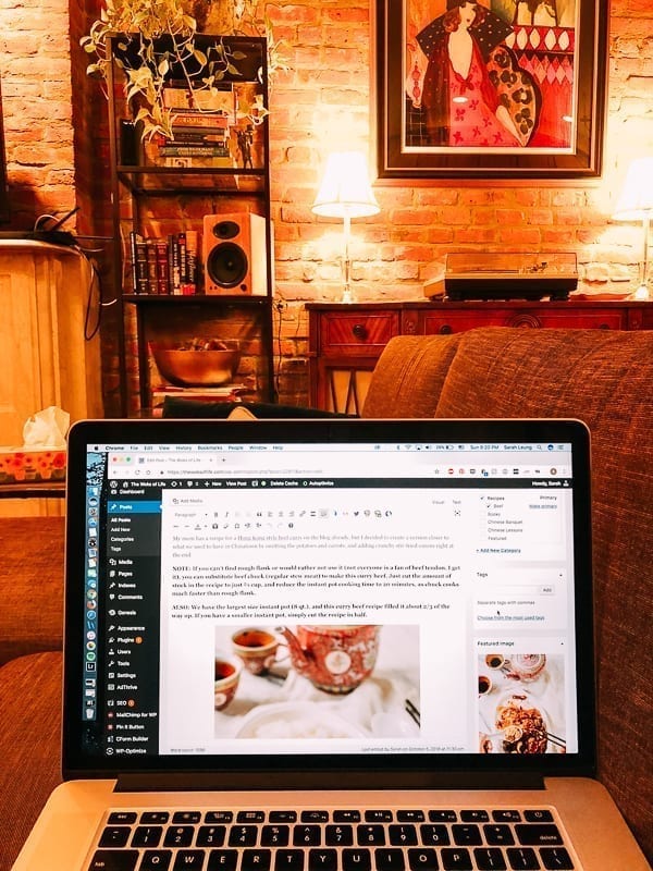 Starting a Food Blog or Website: Step By Step