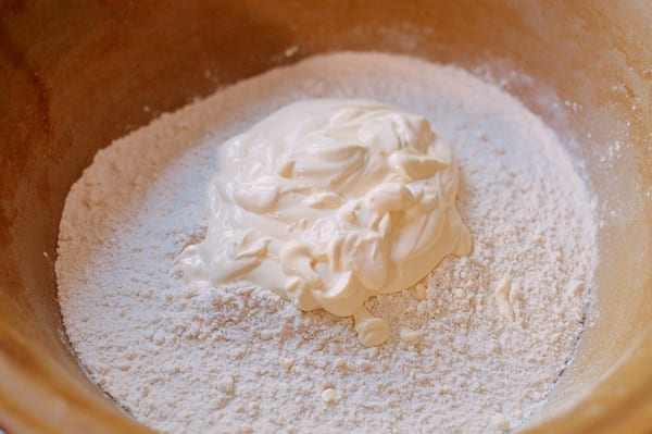 Peanut Butter & Jelly Scones, by thewoksoflife.com