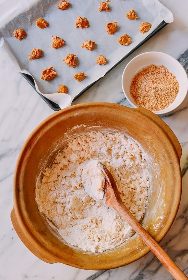 Peanut Butter & Jelly Scones, by thewoksoflife.com