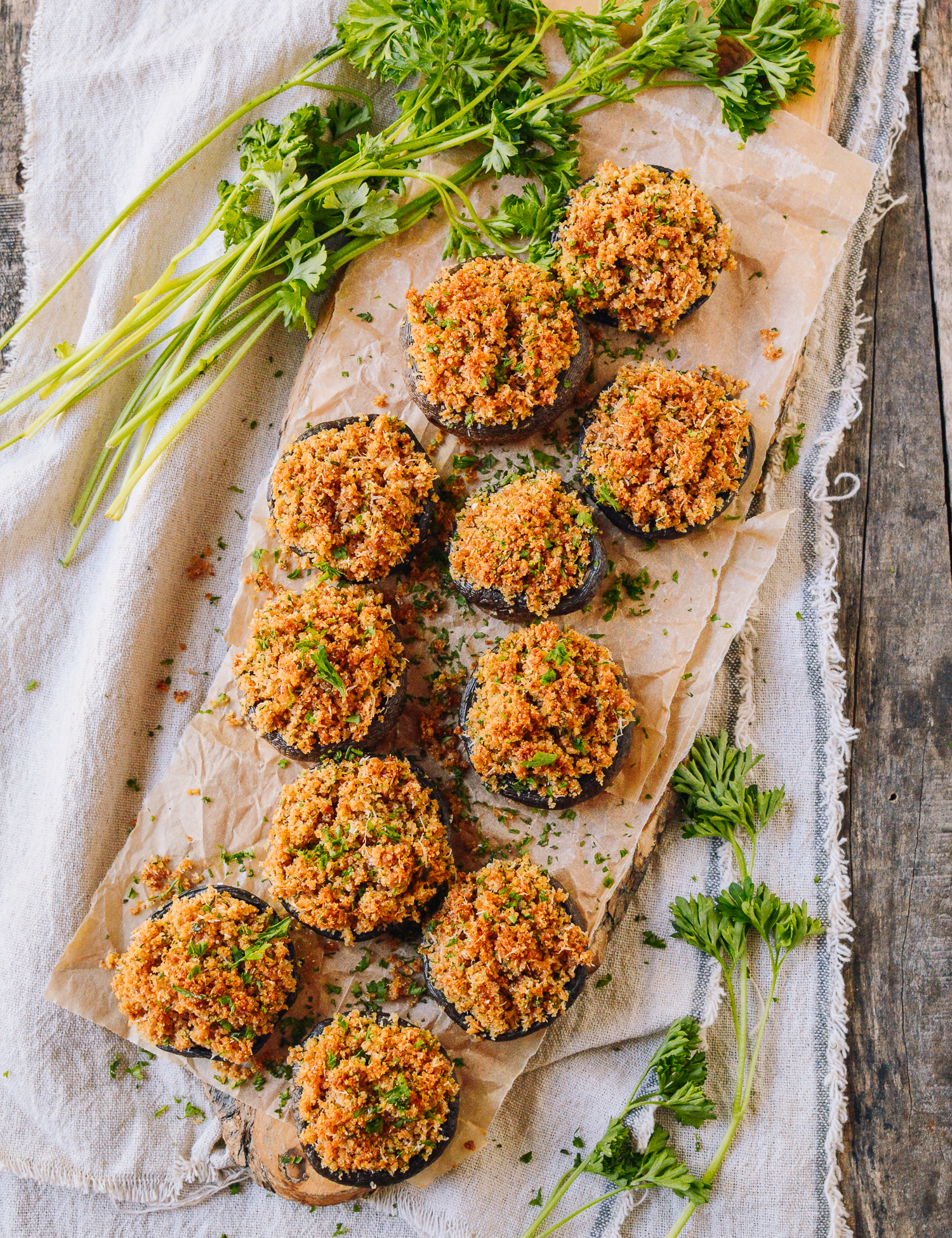 Classic, Easy Stuffed Mushrooms