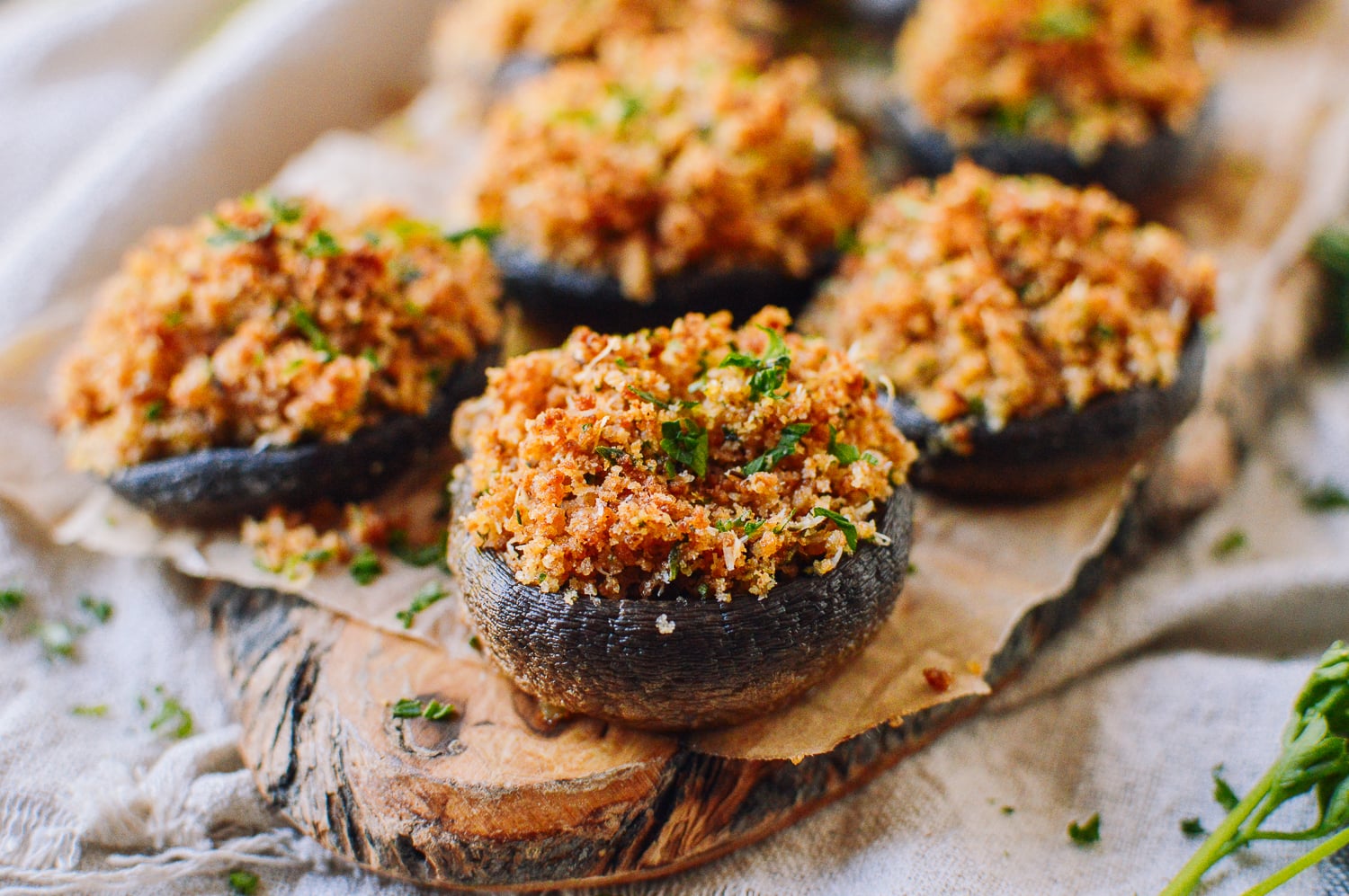 Classic, Easy Stuffed Mushrooms