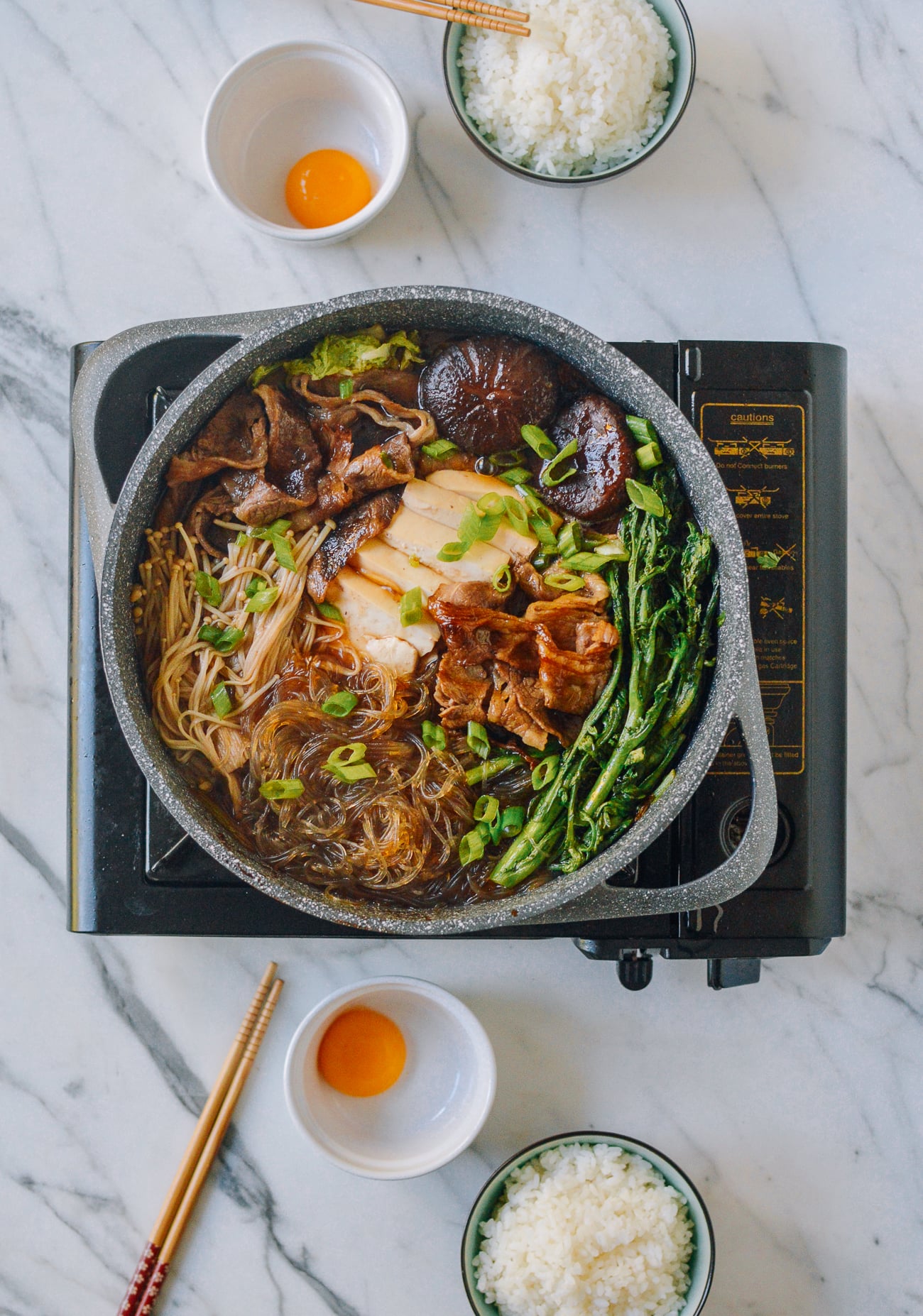 Sukiyaki: A Japanese One Pot Meal