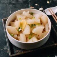 Boiled Daikon, by thewoksoflife.com