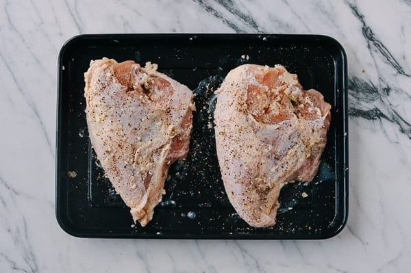 Buffalo Chicken Dip, by thewoksoflife.com