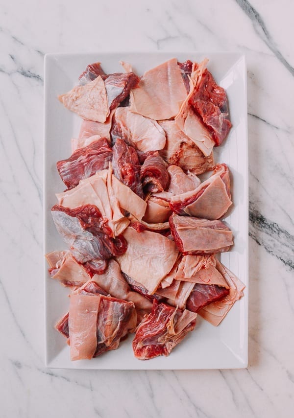 beef rough flank, by thewoksoflife.com