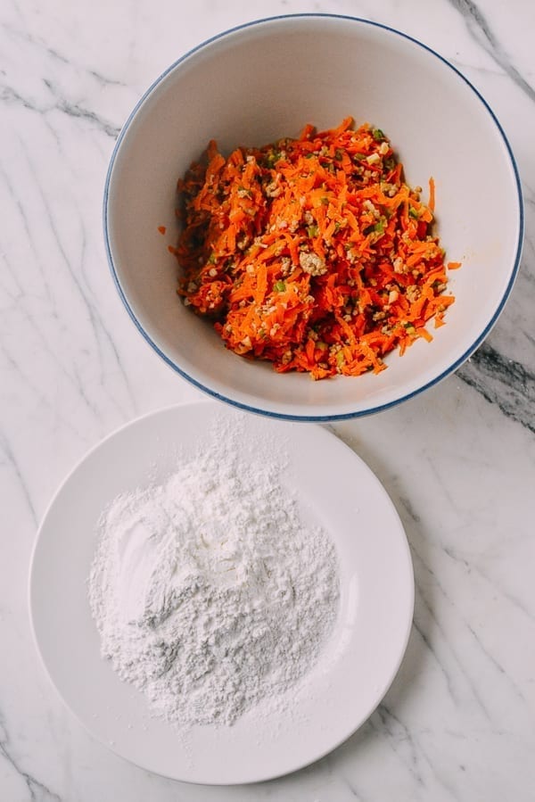 Chinese Carrot Rice Cake, by thewoksoflife.com