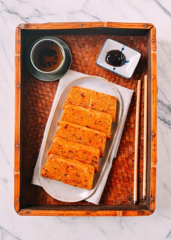 Chinese Carrot Rice Cake, by thewoksoflife.com